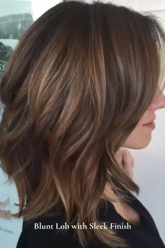Blunt Lob with Sleek Finish