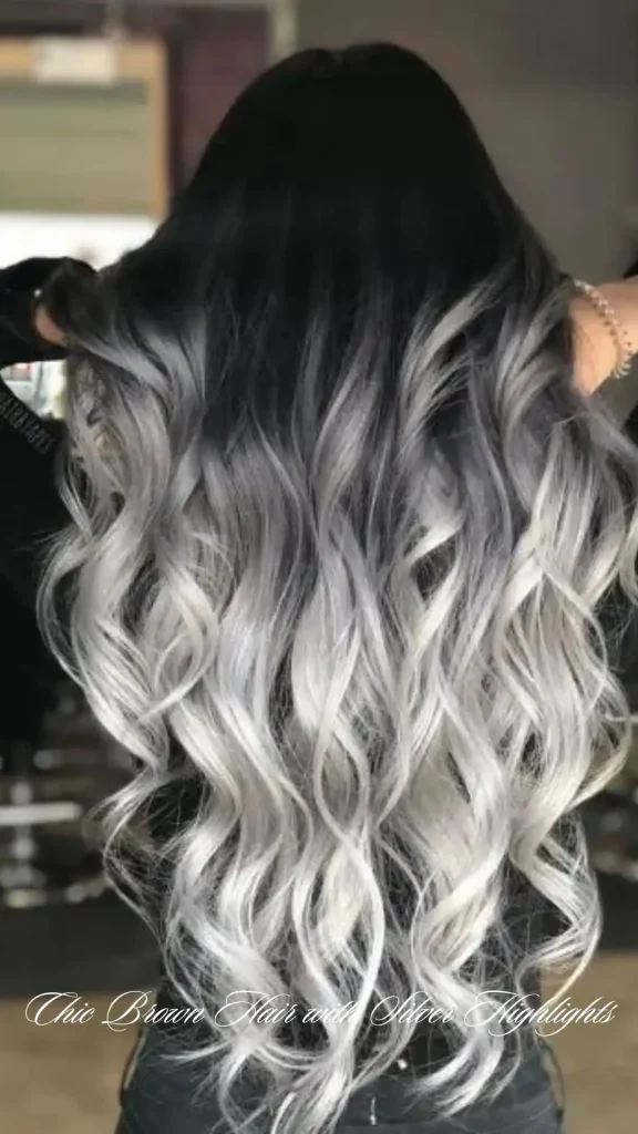 Brown to Silver Gradient