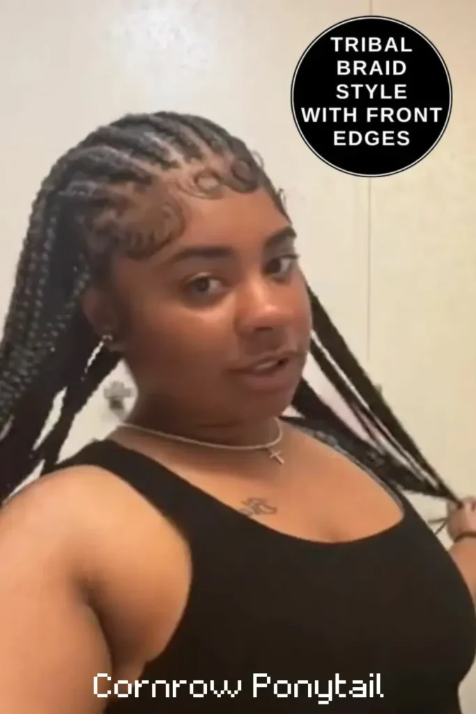 Cornrow Ponytail