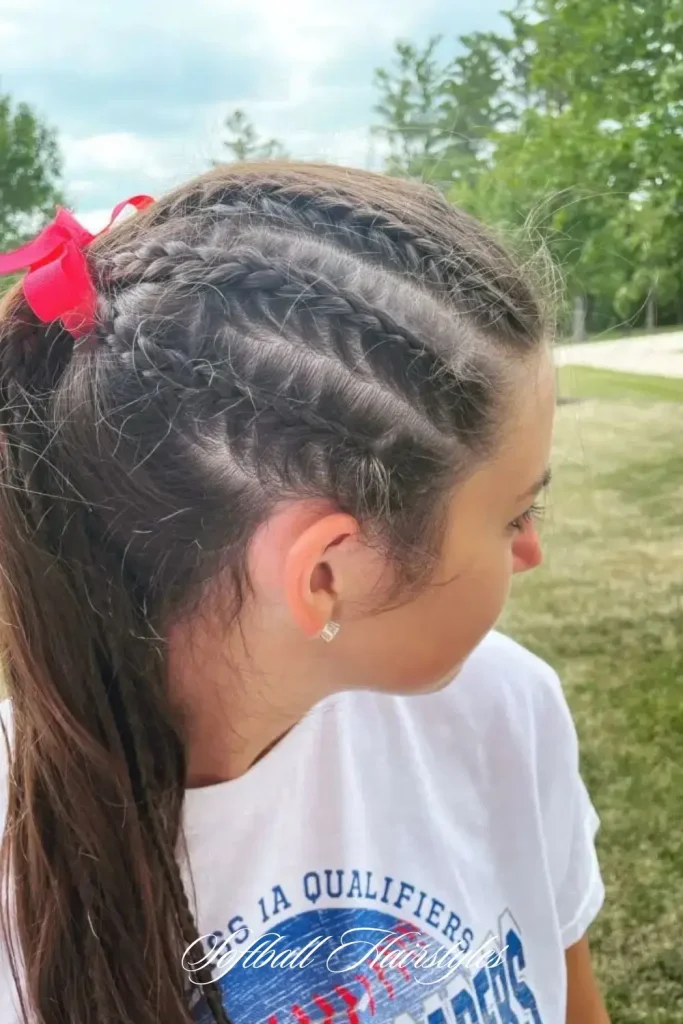 Double French Braids
