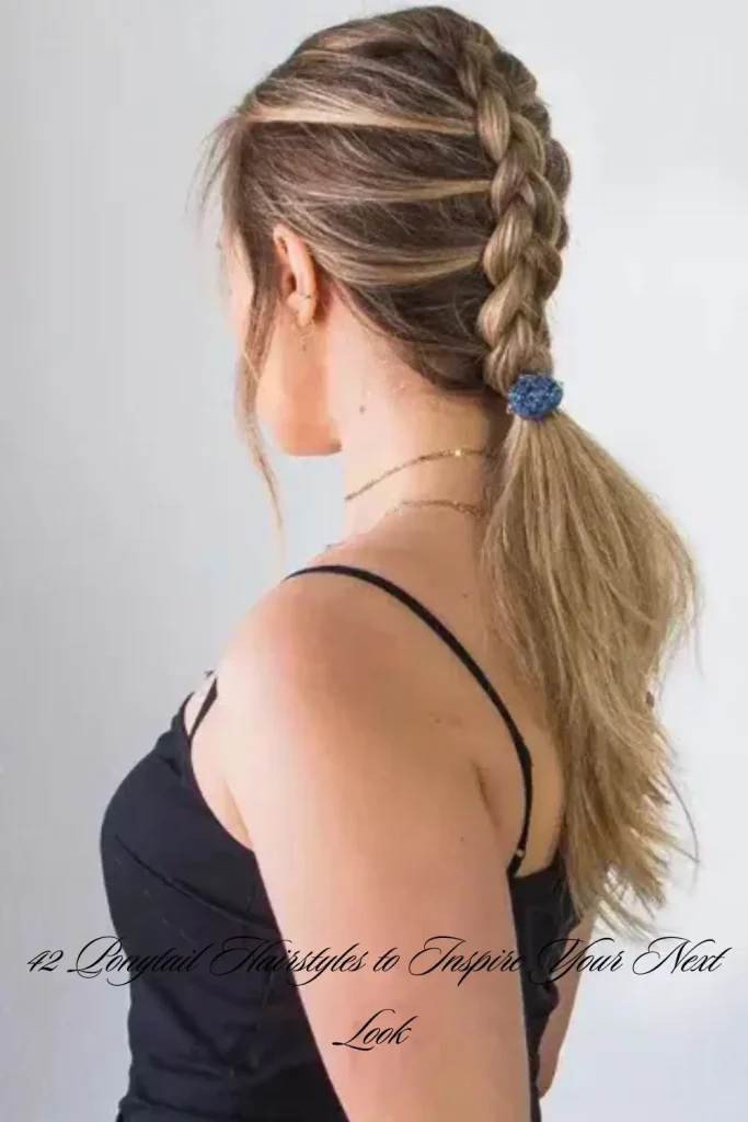 French Braid Ponytail