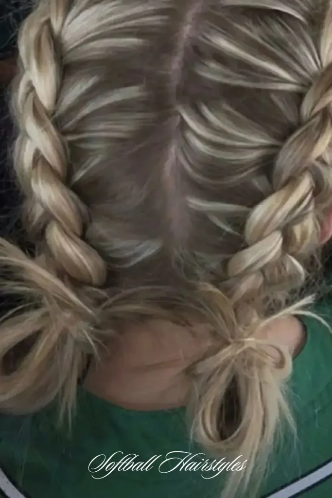 French Braid into Bun