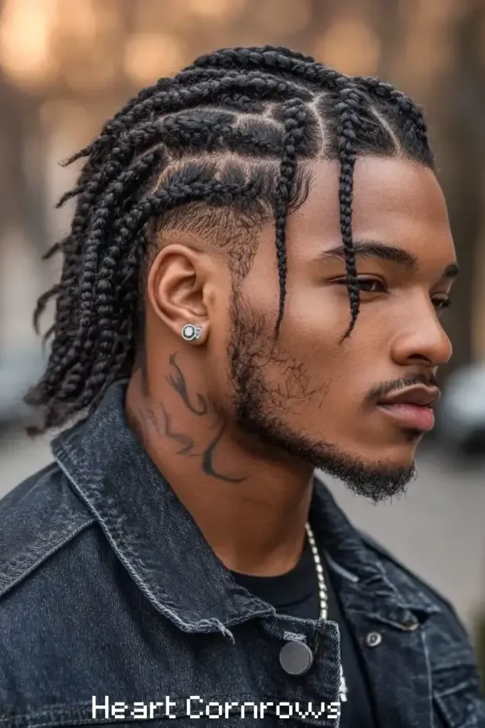 Heart Cornrows