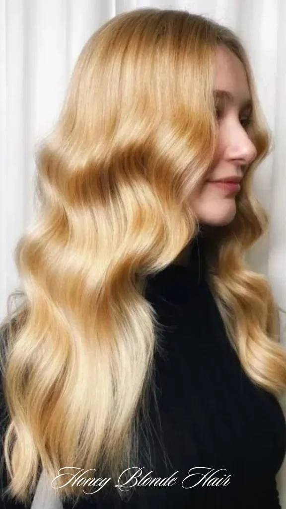 Honey Blonde on Natural Curls