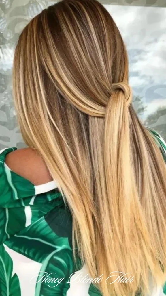 Honey Blonde with Blonde Money Piece