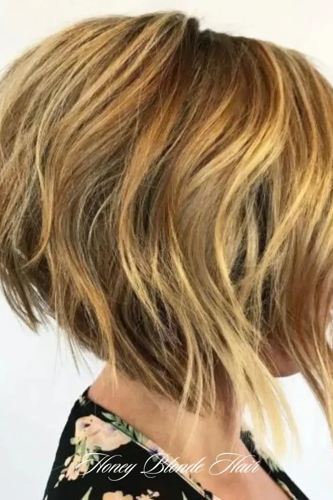 Honey Blonde with Caramel Swirls