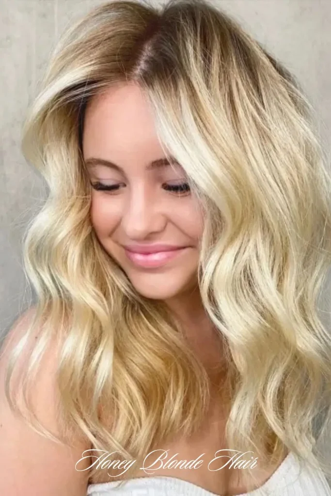 Honey Blonde with Face-Framing Pieces