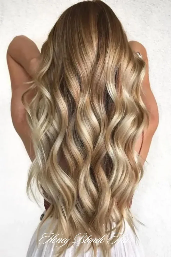 Honey Blonde with Warm Lowlights