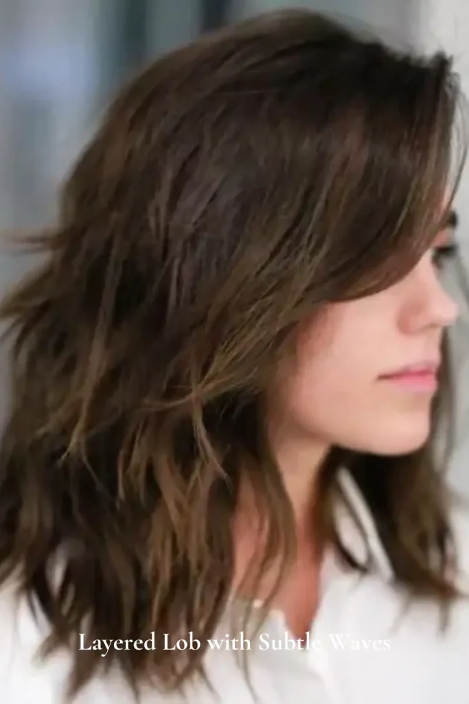 Layered Lob with Subtle Waves