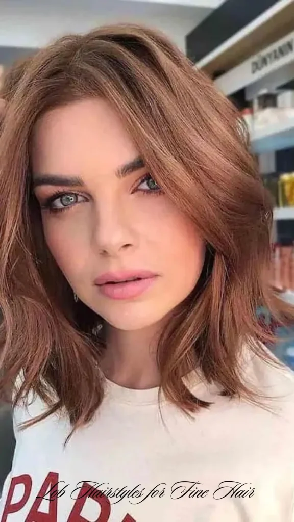 Lob with Curtain Bangs