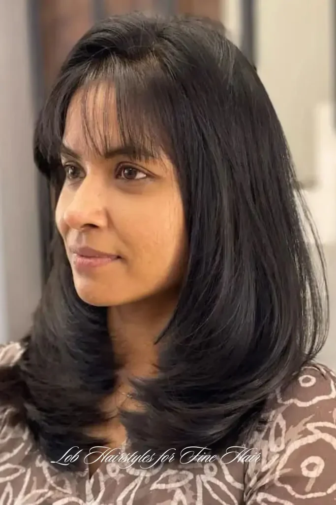 Lob with Voluminous Blowout