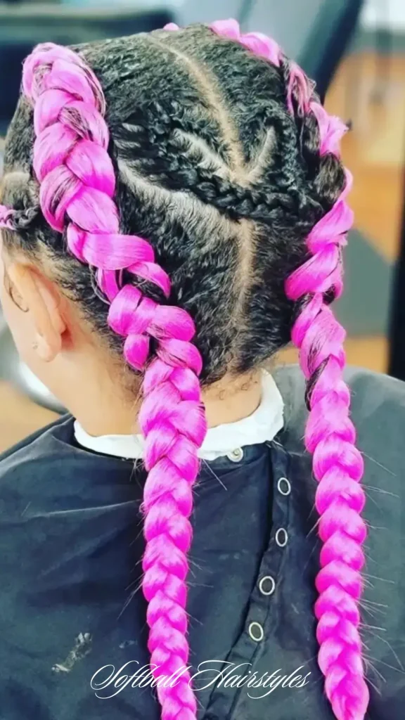 Low Pigtail Braids