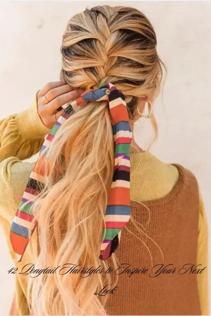 Rope Braid Ponytail