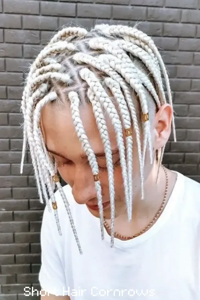 Short Hair Cornrows