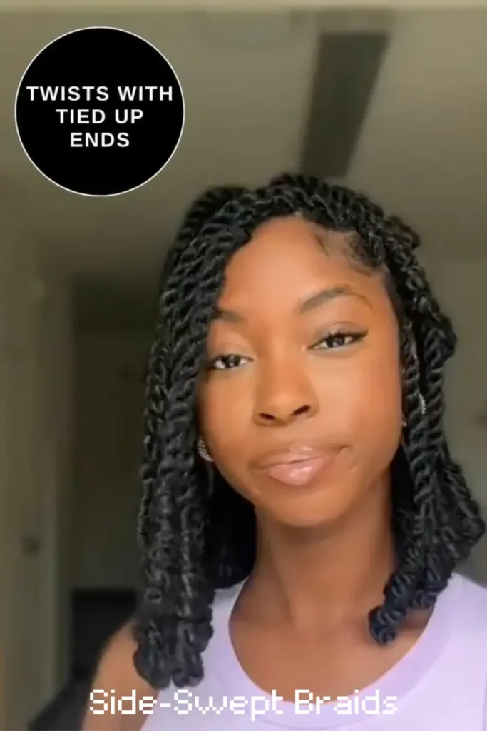 Side-Swept Braids