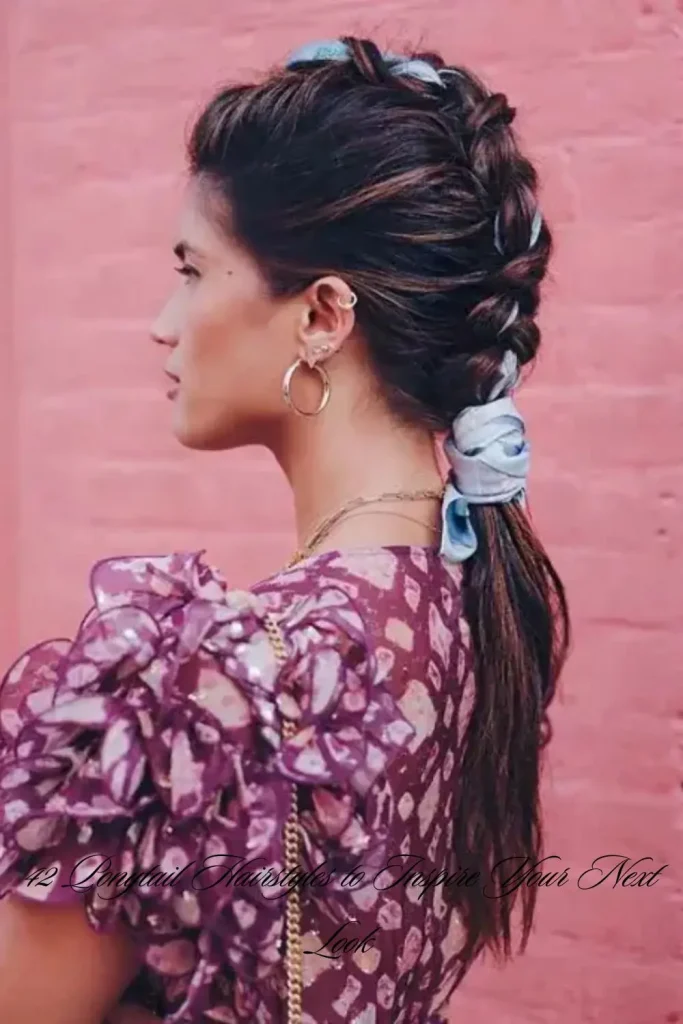 Sleek Braided Ponytail