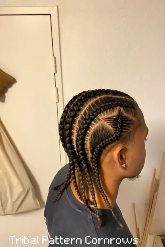 Tribal Pattern Cornrows