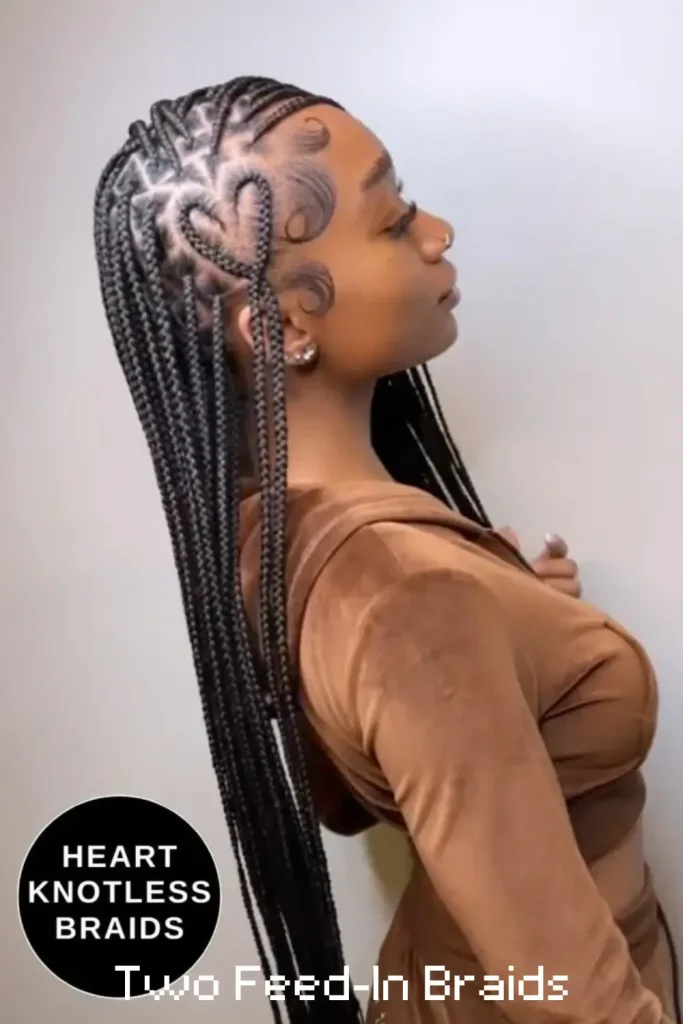Two Feed-In Braids