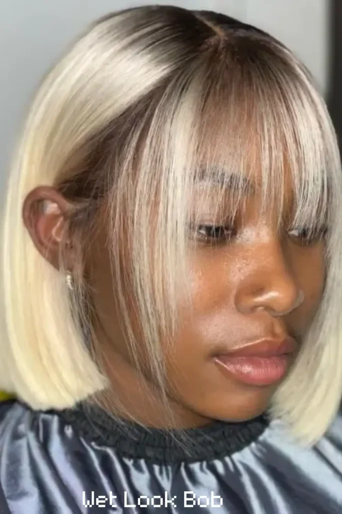 Wet Look Bob
