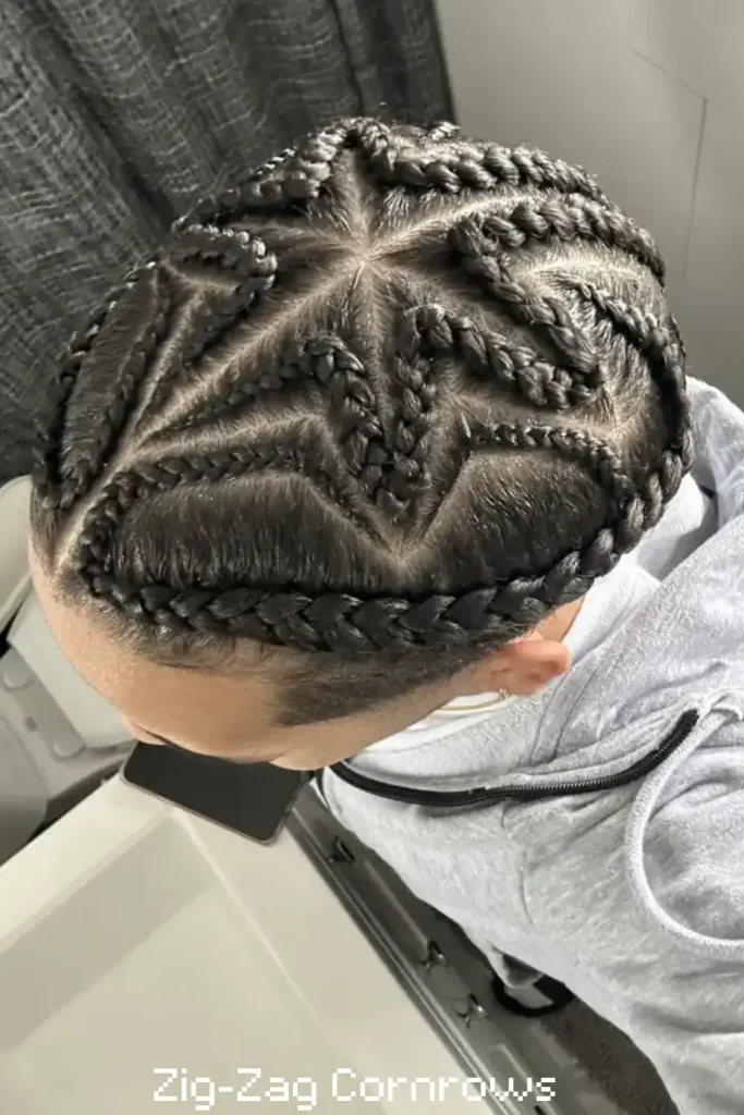 Zig-Zag Cornrows