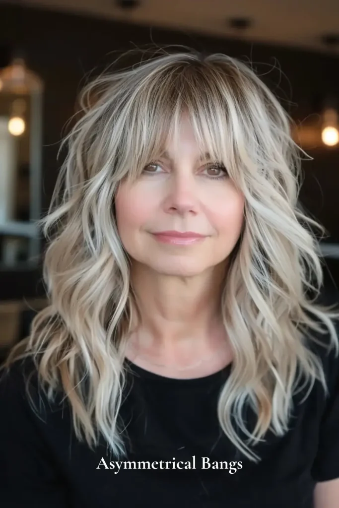Asymmetrical Bangs