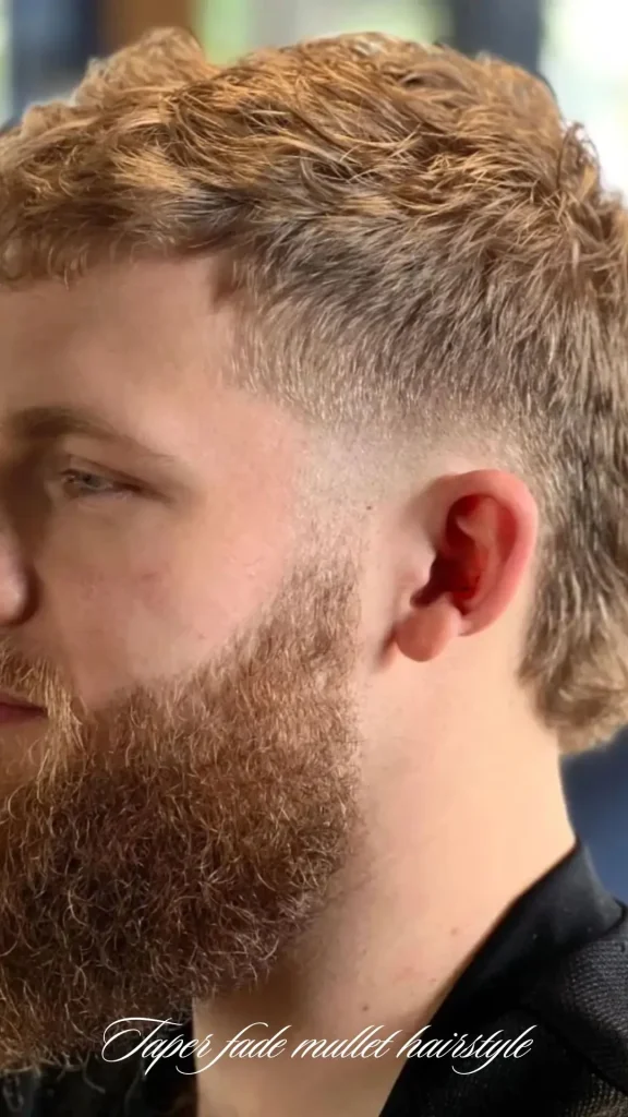 Classic Taper Fade Mullet