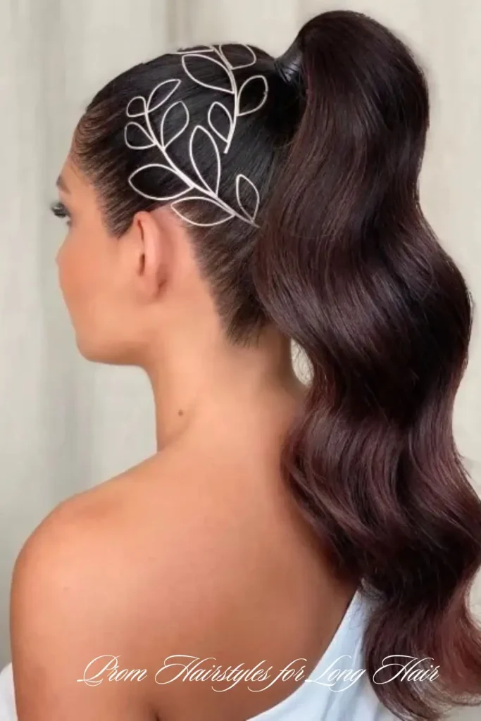 Dutch Braids into Ponytail