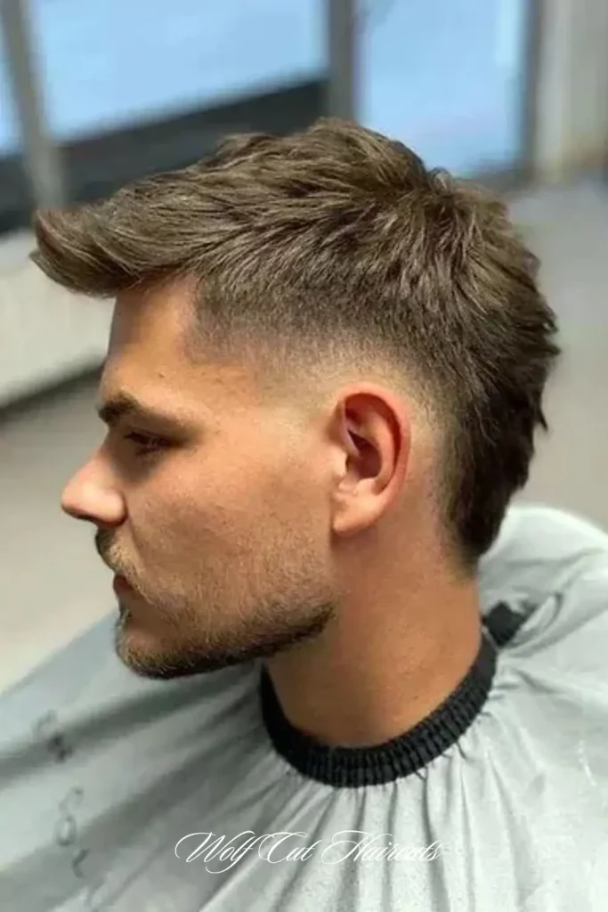 Fine Hair Wolf Cut