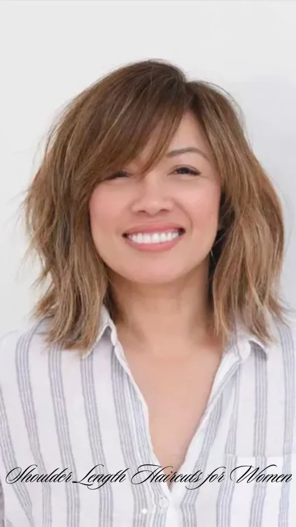 Layered Shoulder-Length Cut