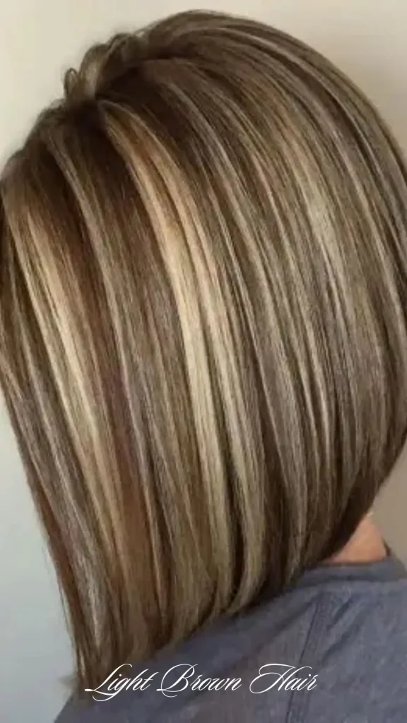 Light Brown with Auburn Undertones