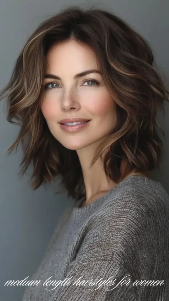 Medium Cut with Layers and Highlights