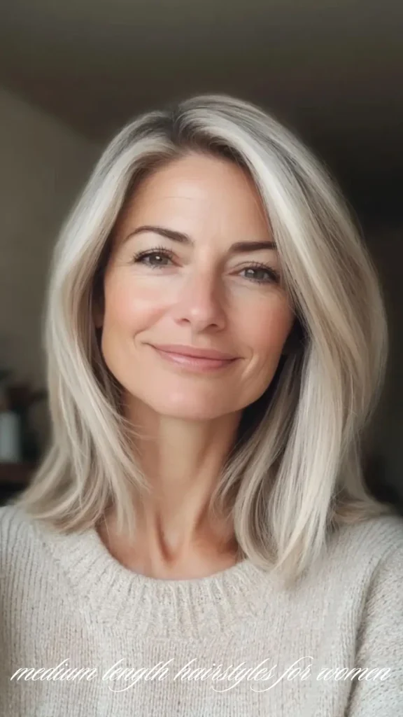 Medium Length Hairstyles for Women Over 40