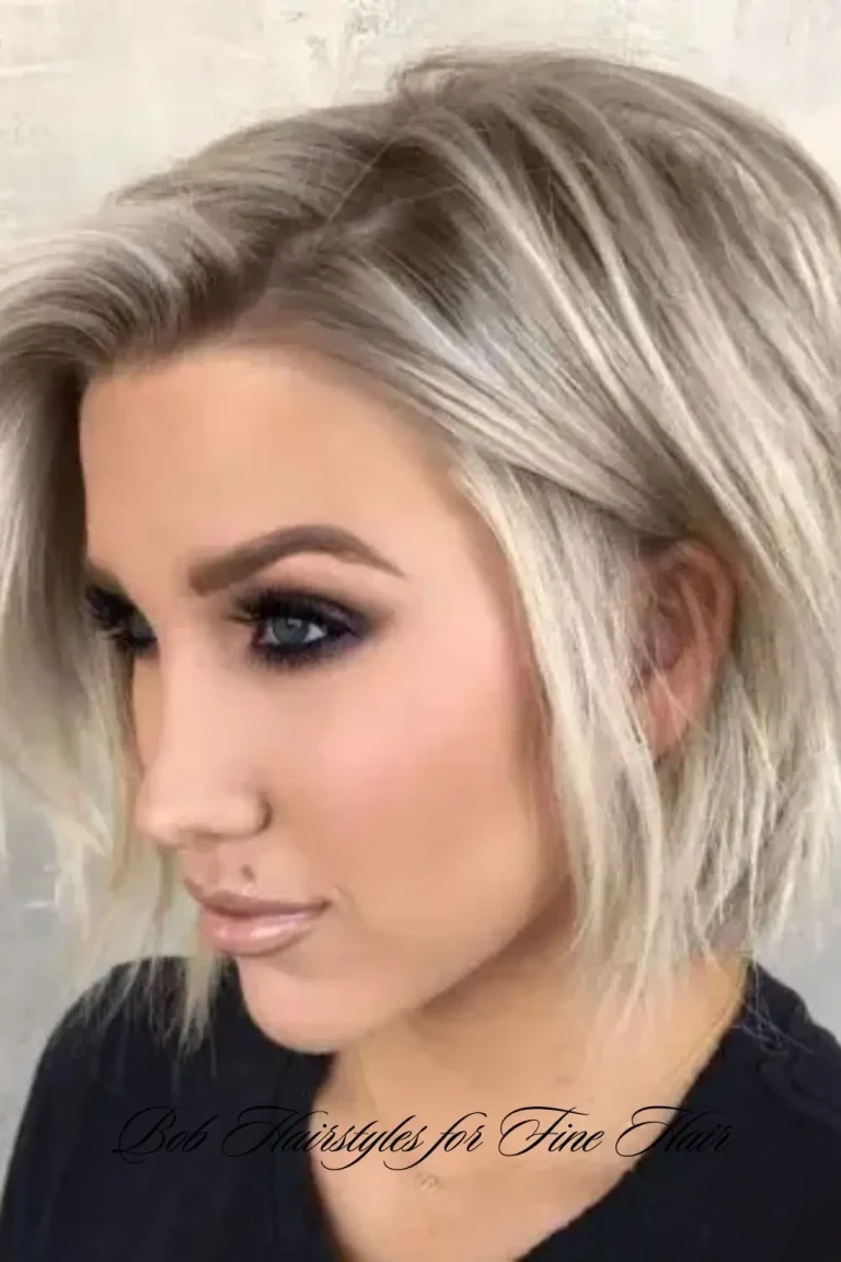 27 Bob Hairstyles for Fine Hair