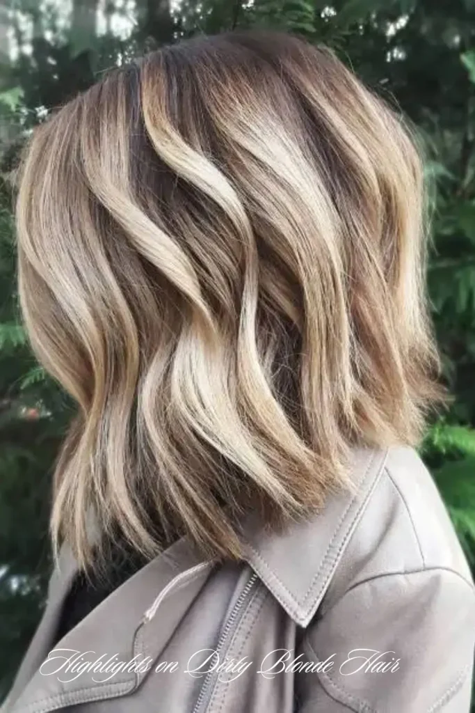 Sandy Blonde Highlights