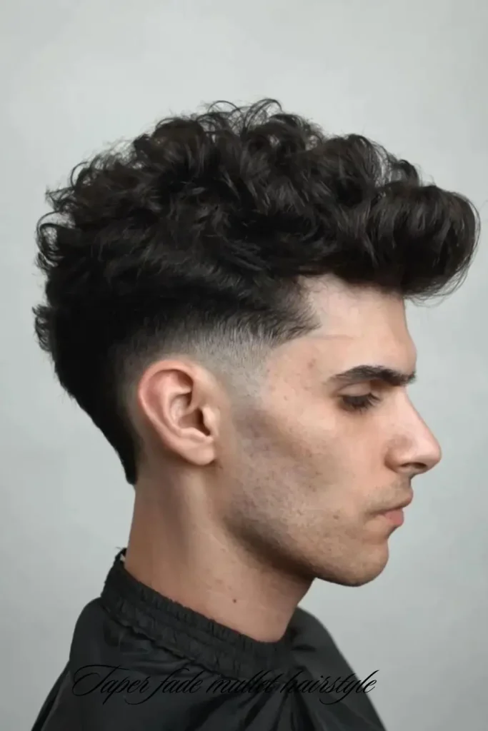Short Taper Fade Mullet