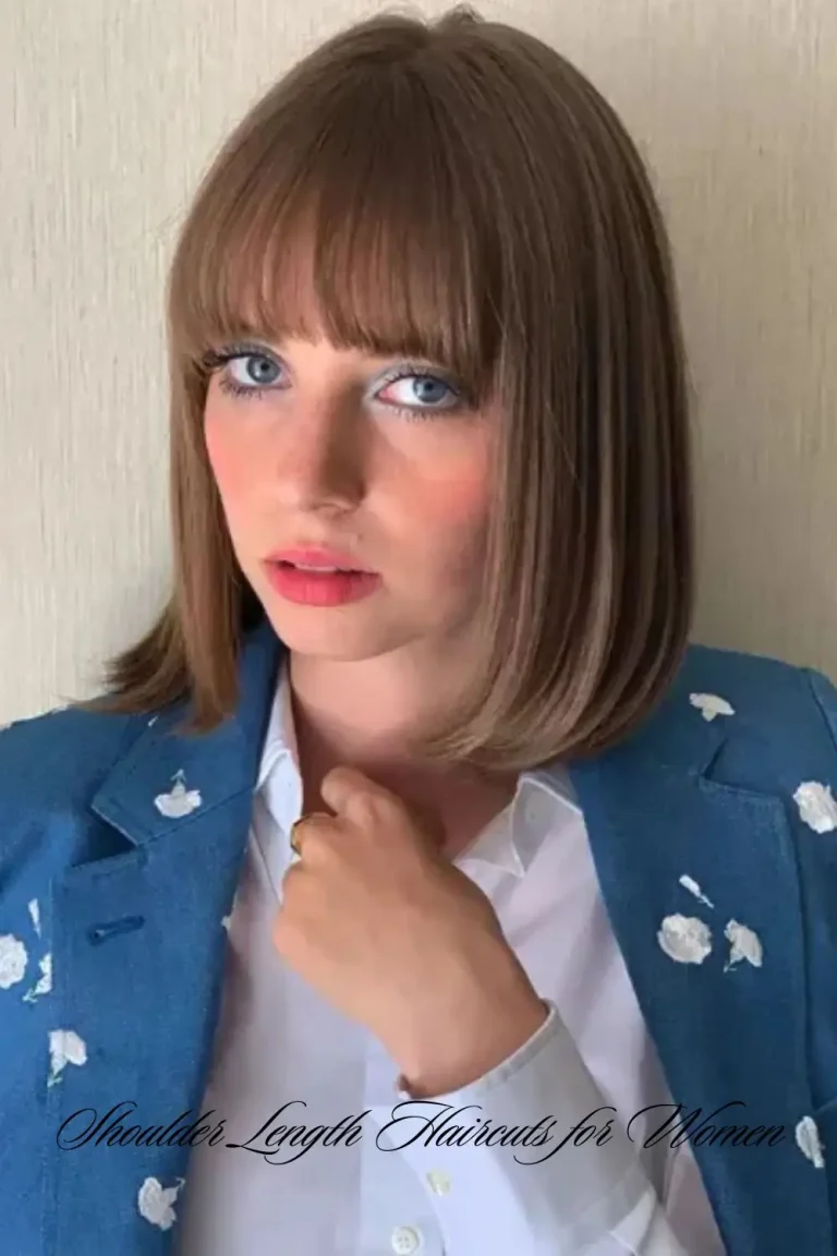 23 Shoulder Length Haircuts for Women