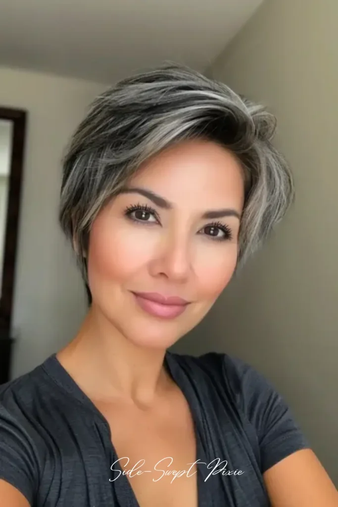 Side-Swept Pixie