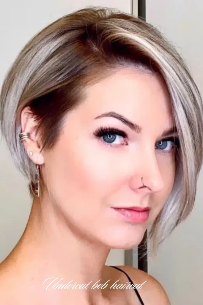 Curly Bob with Undercut