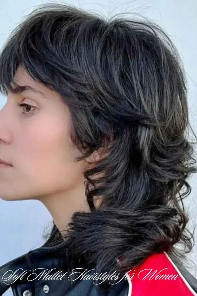 Soft Mullet with Curtain Bangs