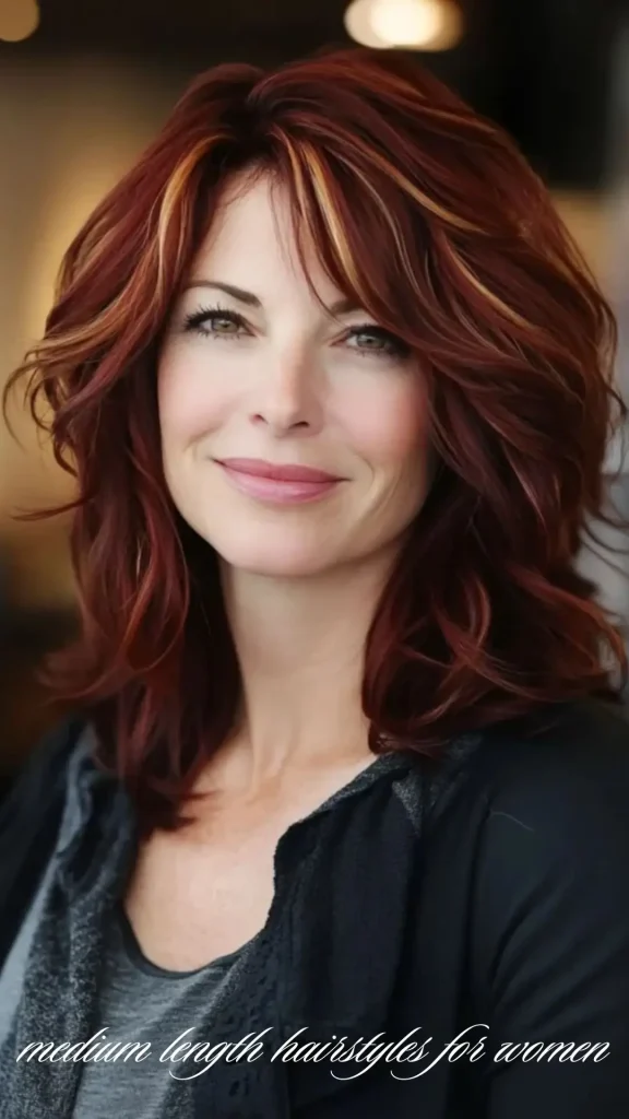 Textured Shoulder-Length Hair