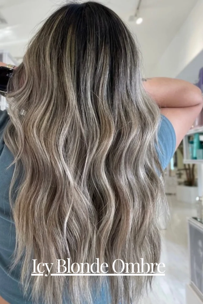 Icy Blonde Ombre