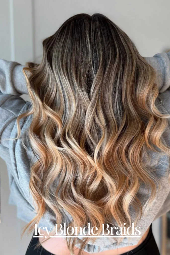 Icy Blonde Braids