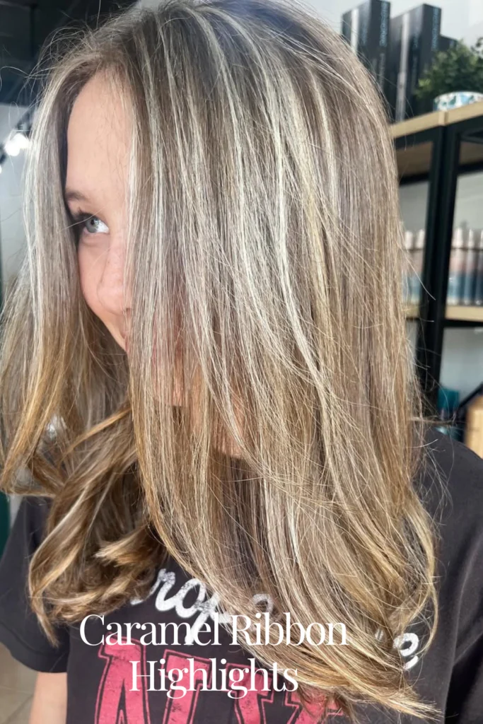 Caramel Ribbon Highlights
