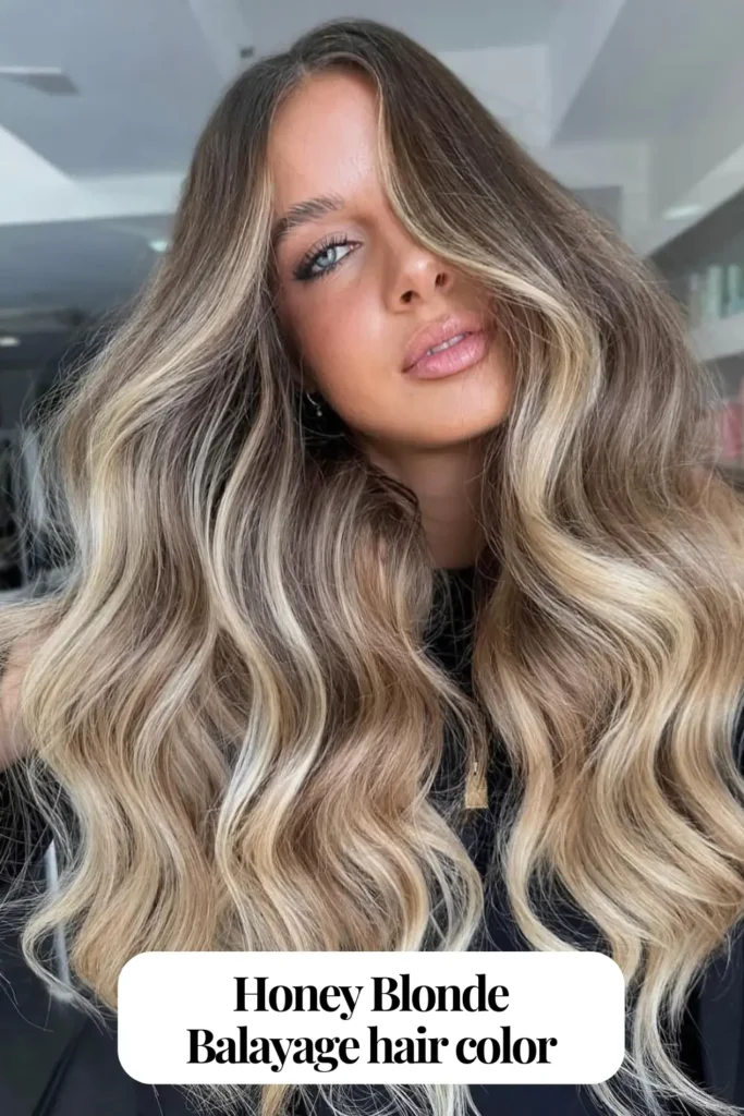 Honey Blonde Balayage
