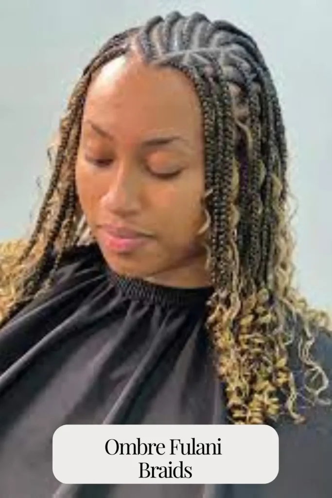 Ombre Fulani Braids