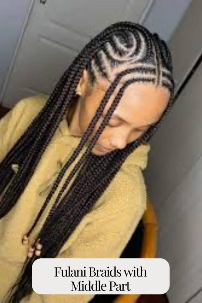 Minimalist Fulani Braids