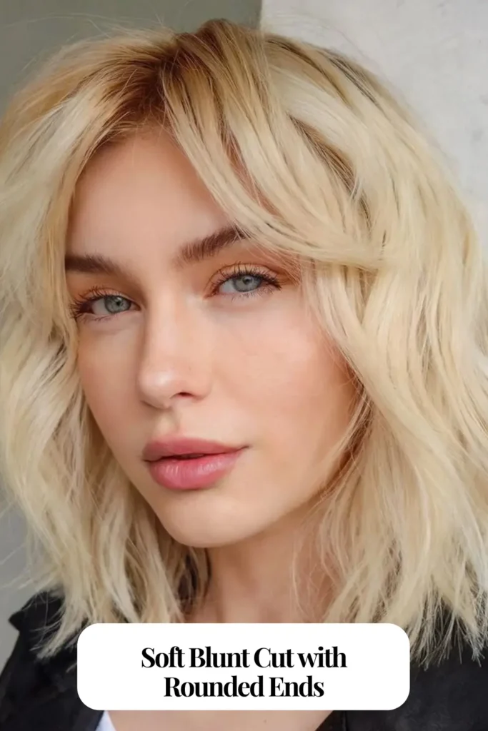 Soft Blunt Cut with Rounded Ends
