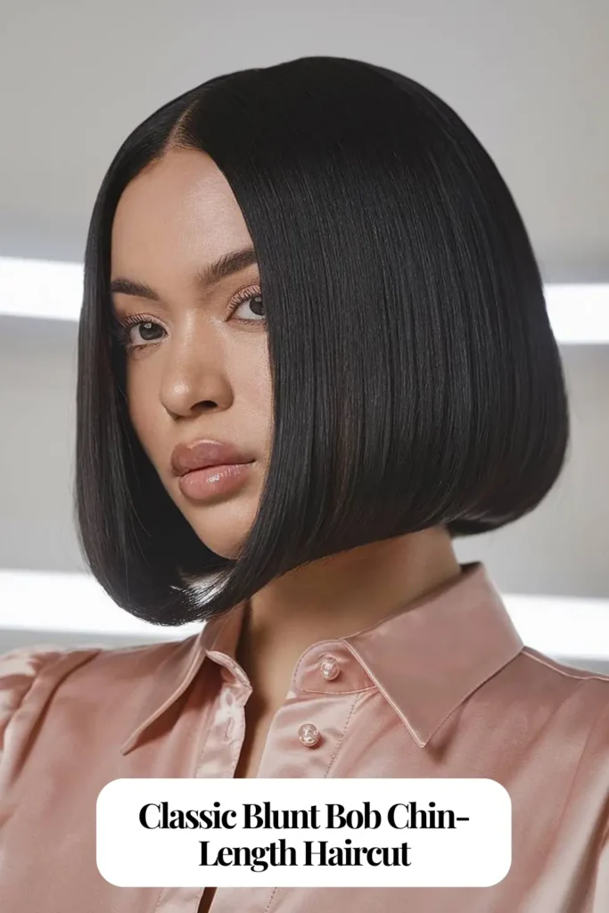Chin-Length Haircuts for 2025