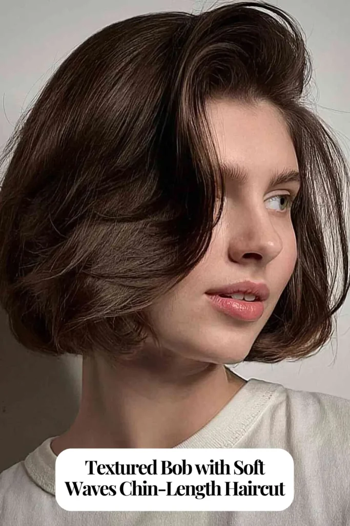 Textured Bob with Soft Waves