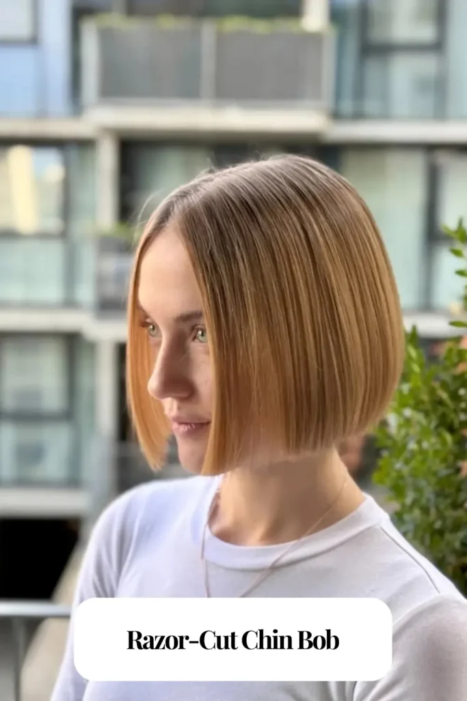 Razor-Cut Chin Bob
